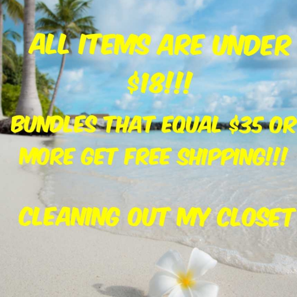SALE ON MY CLOSET